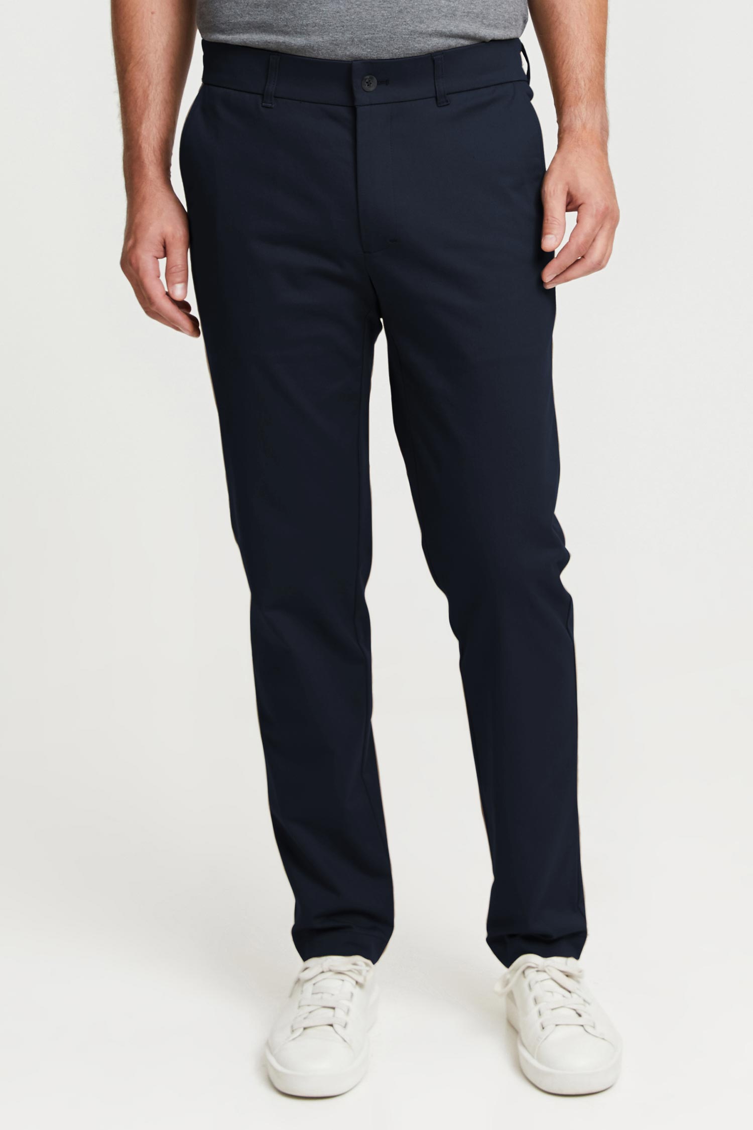 Seppo Organic Cotton Chinos Trousers Blue