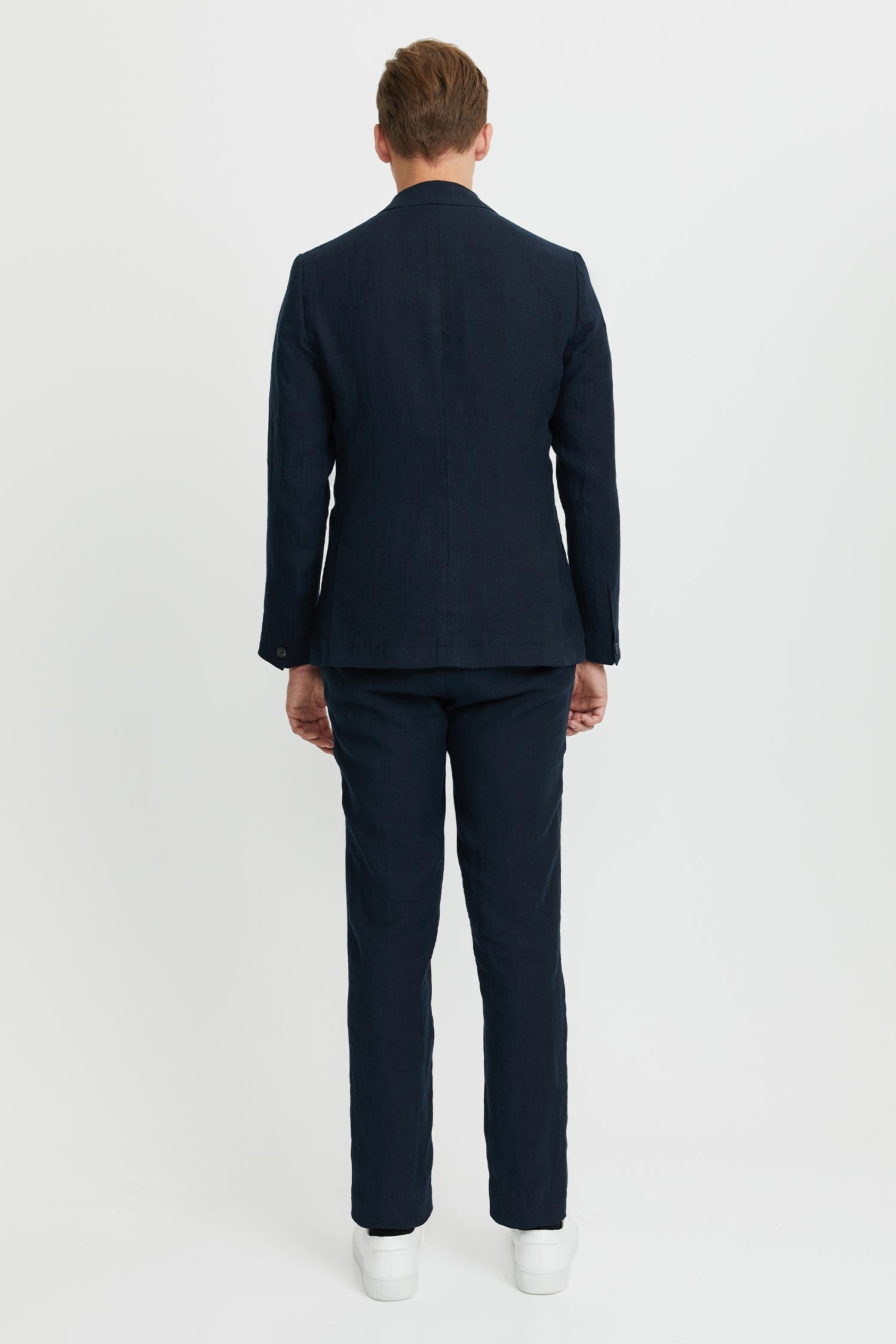 Jere Linen Jacket Blue