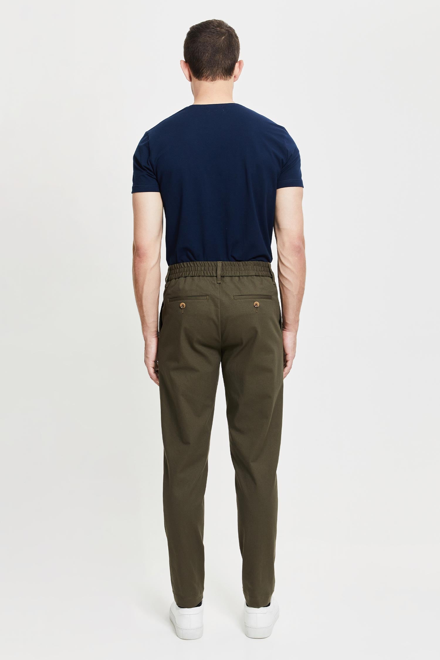 FRENN Simo sustainable premium quality GOTS organic cotton trousers green