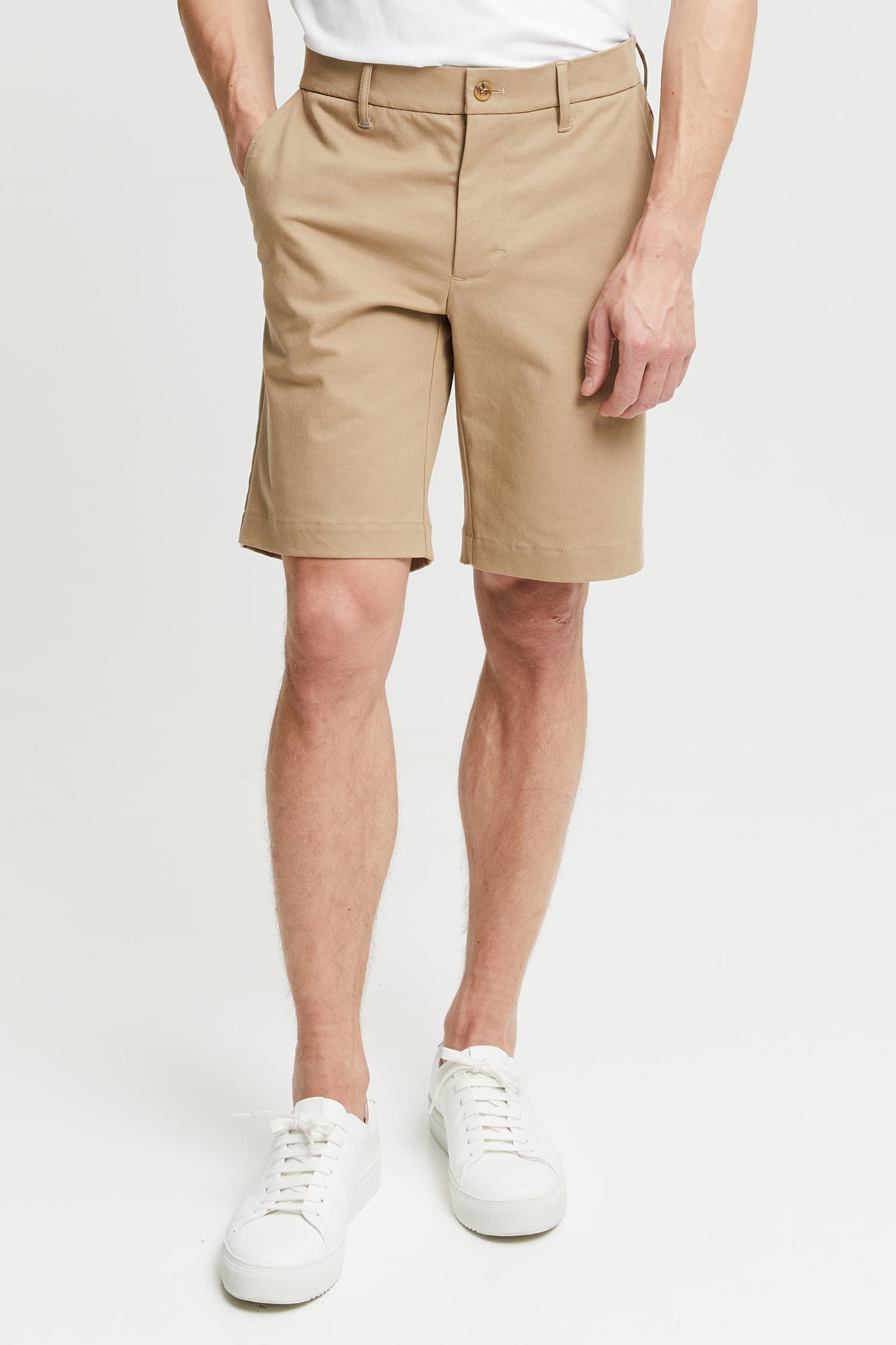 Frenn Teppo premium quality sustainable organic cotton shorts sand