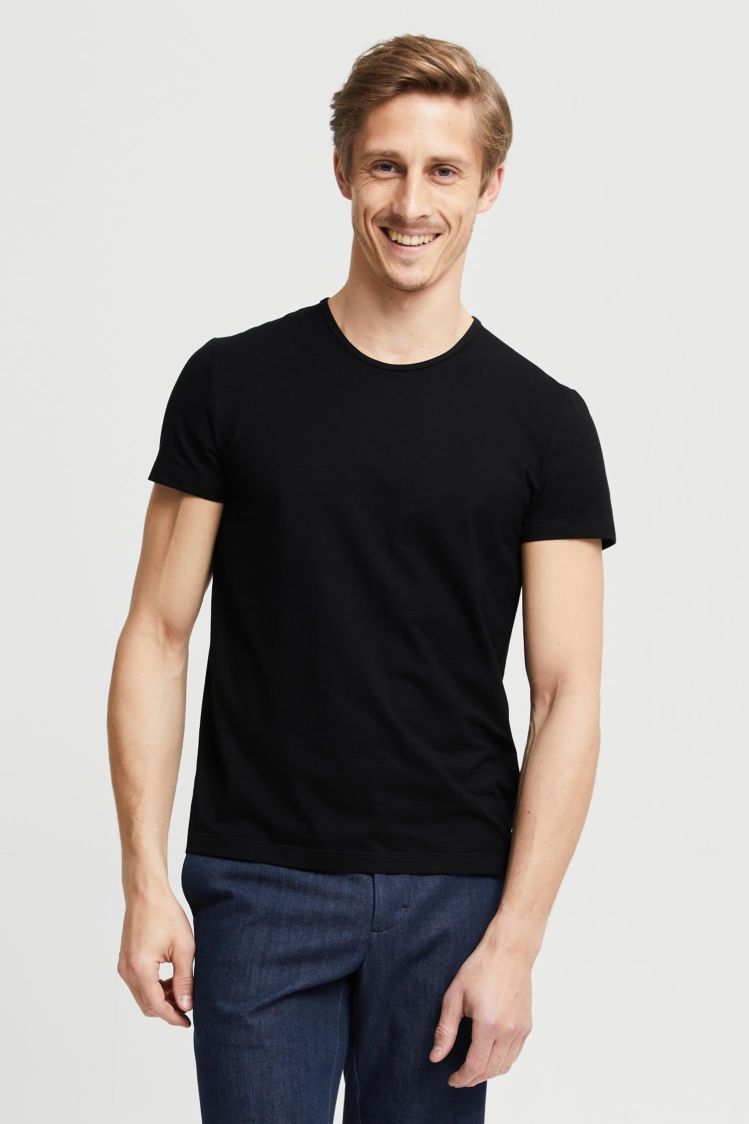 Frenn Ilmo sustainable premium quality Oeko-Tex certified bamboo viscose t-shirt black