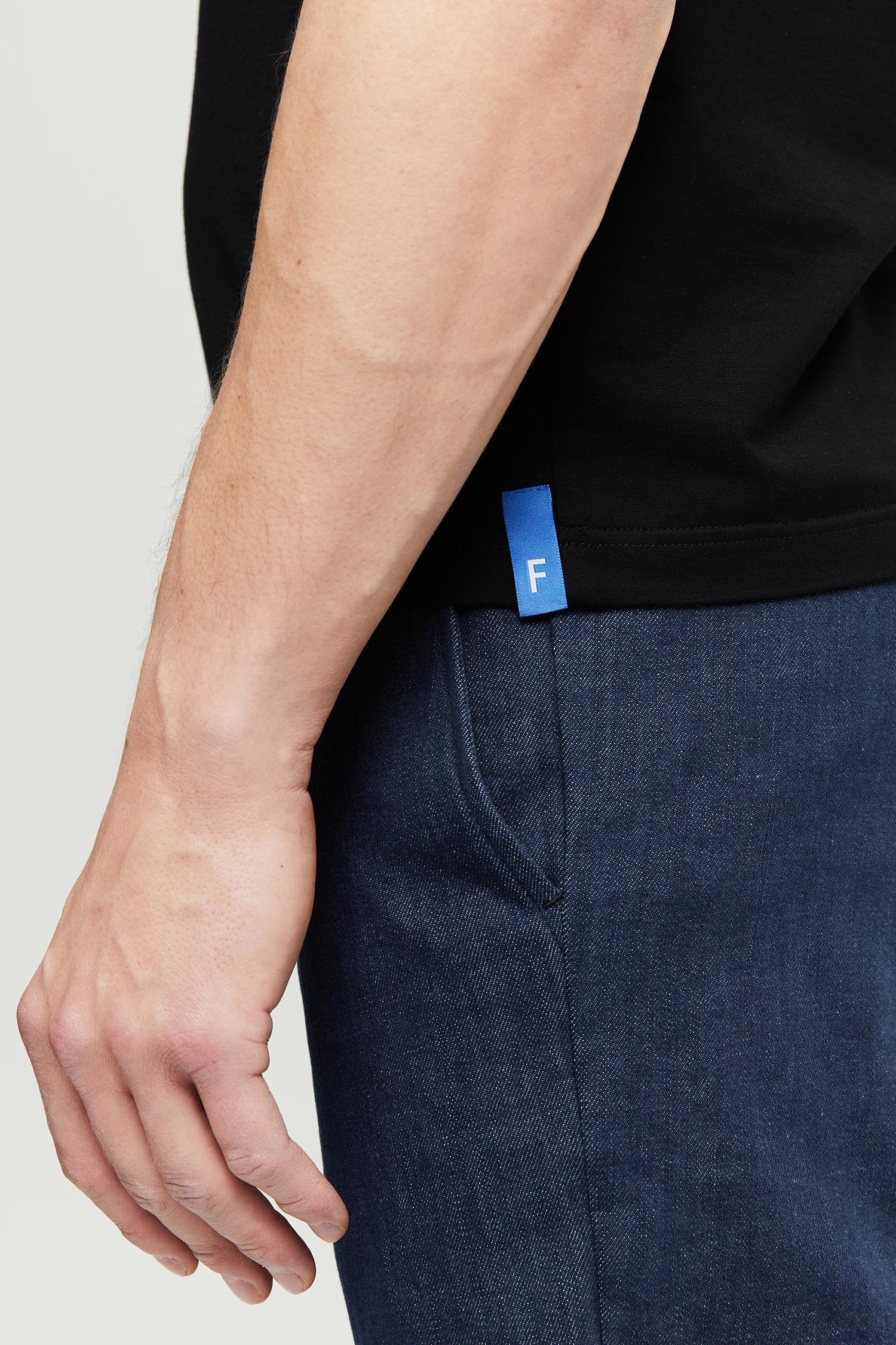 Frenn Ilmo sustainable premium quality Oeko-Tex certified bamboo viscose t-shirt black