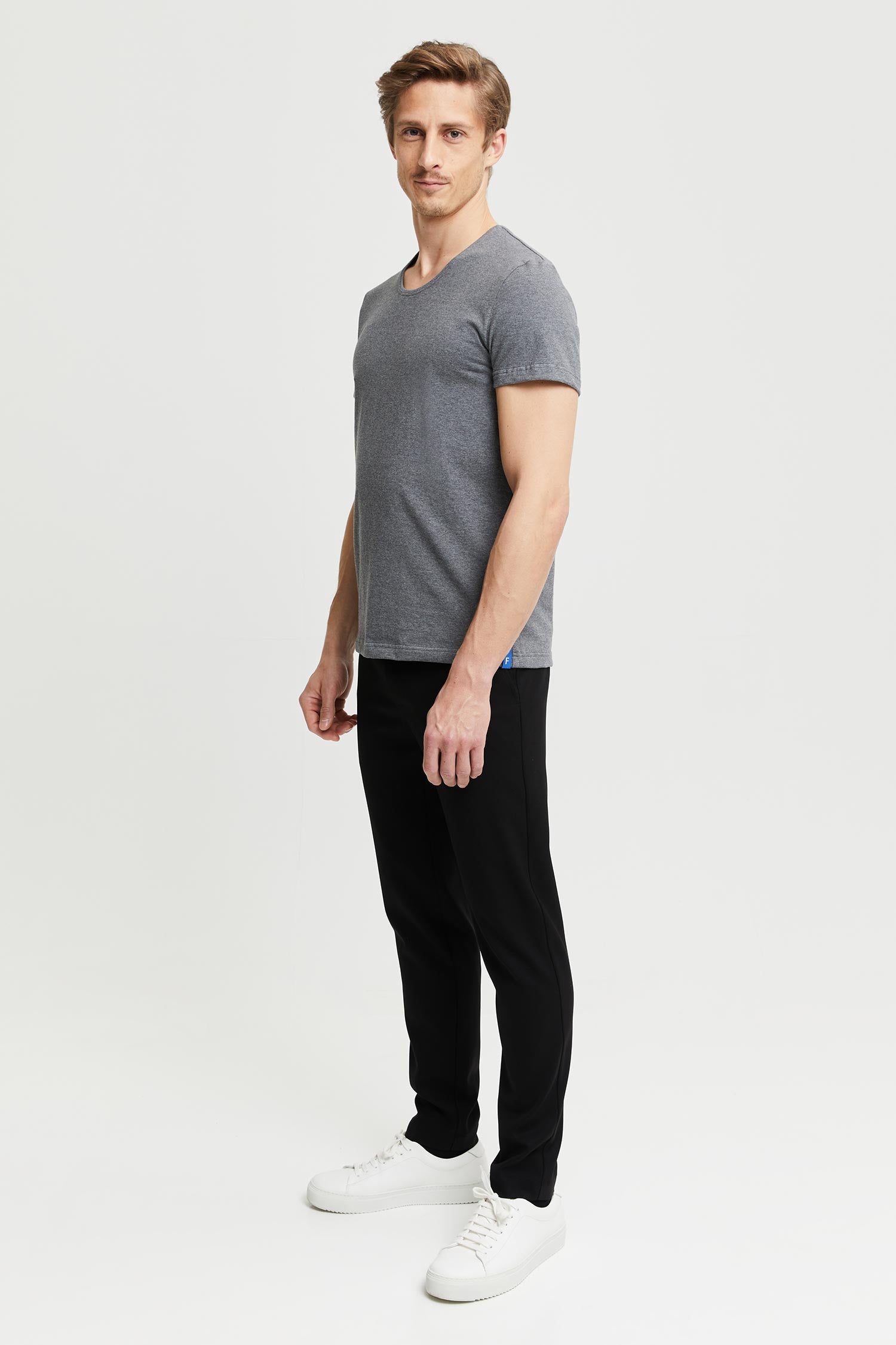 Frenn Henri sustainable premium quality GOTS organic cotton t-shirt grey