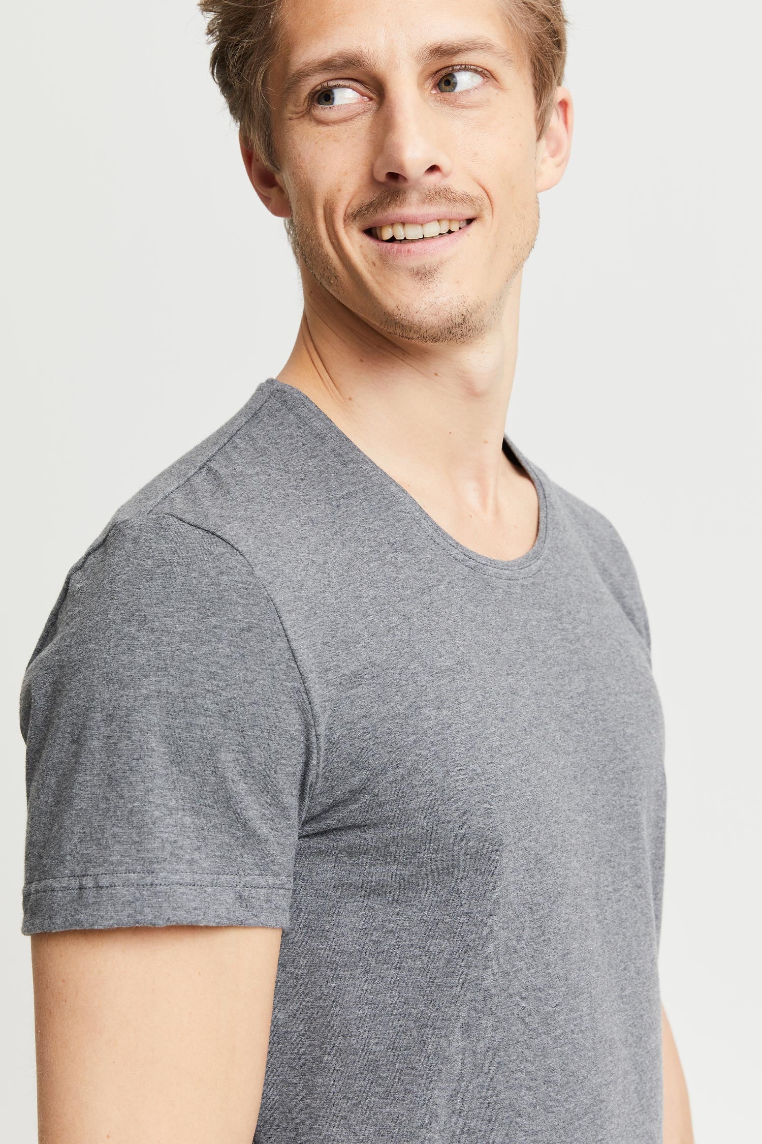 Frenn Henri sustainable premium quality GOTS organic cotton t-shirt grey