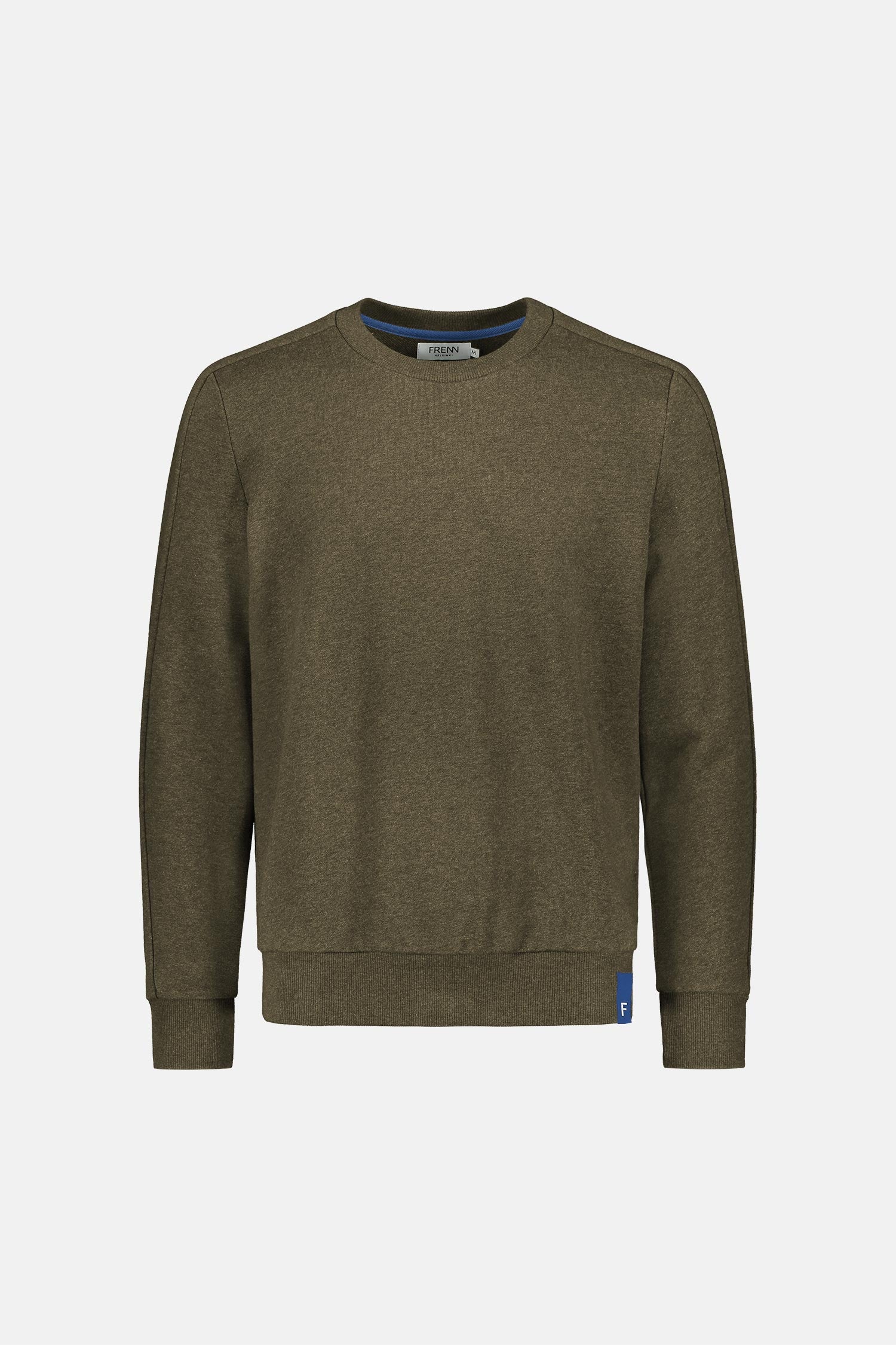 Frenn Felix sustainable premium quality GOTS organic cotton fleece sweatshirt green