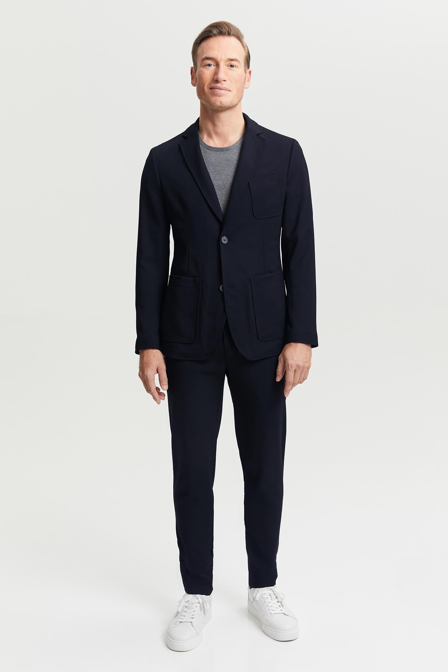 Jere Wool Jacket Blue