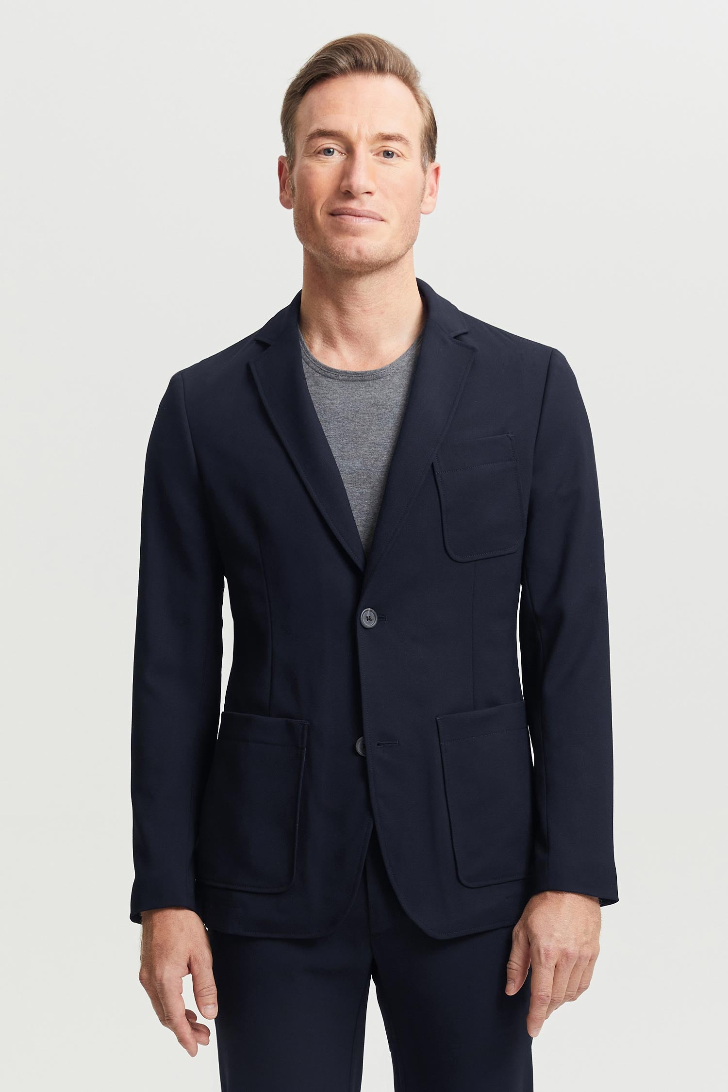 Jere Wool Jacket Blue