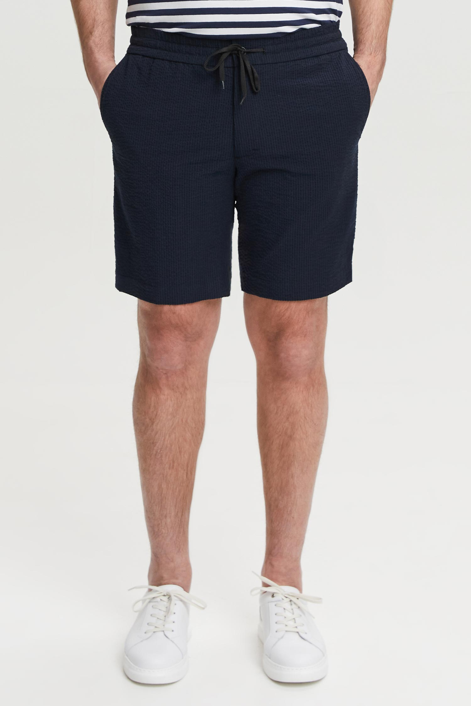 Tarmo Organic Cotton  Seersucker Shorts