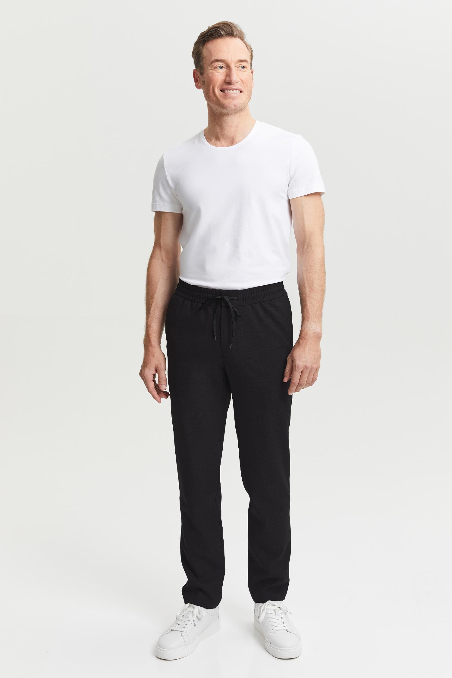 Sampo Wool Trousers Black