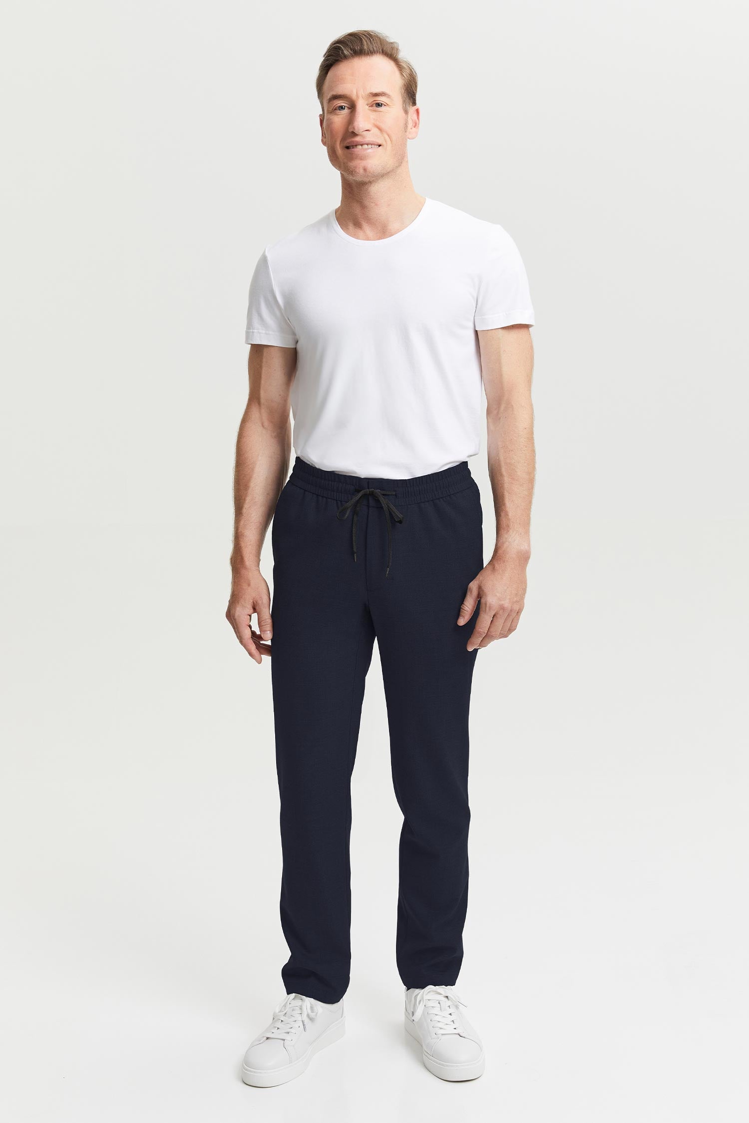 Sampo Wool Trousers Blue