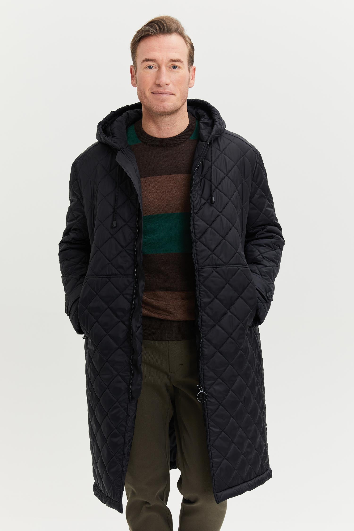 Pentti Quilted Parka Coat