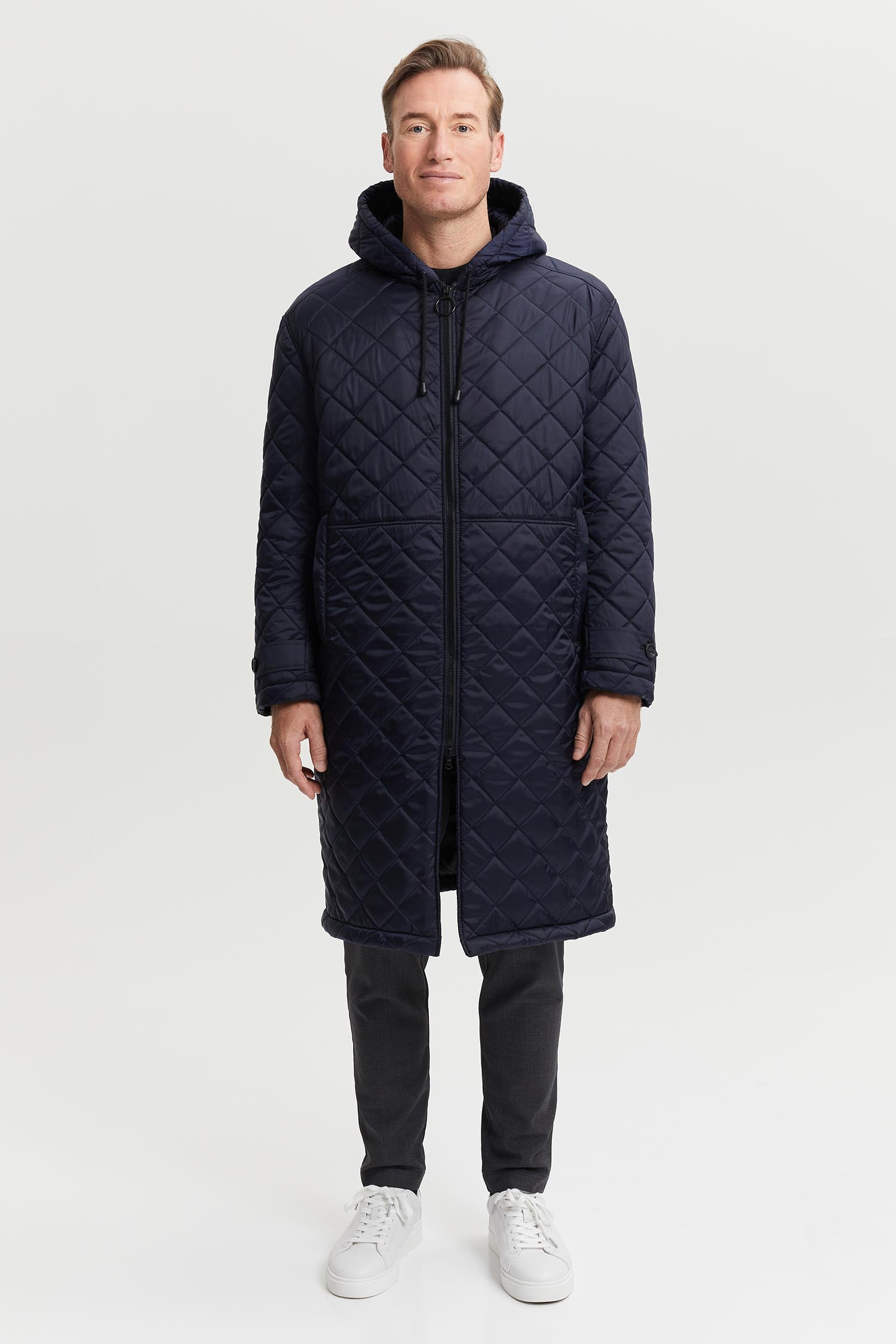 Pentti Quilted Parka Coat