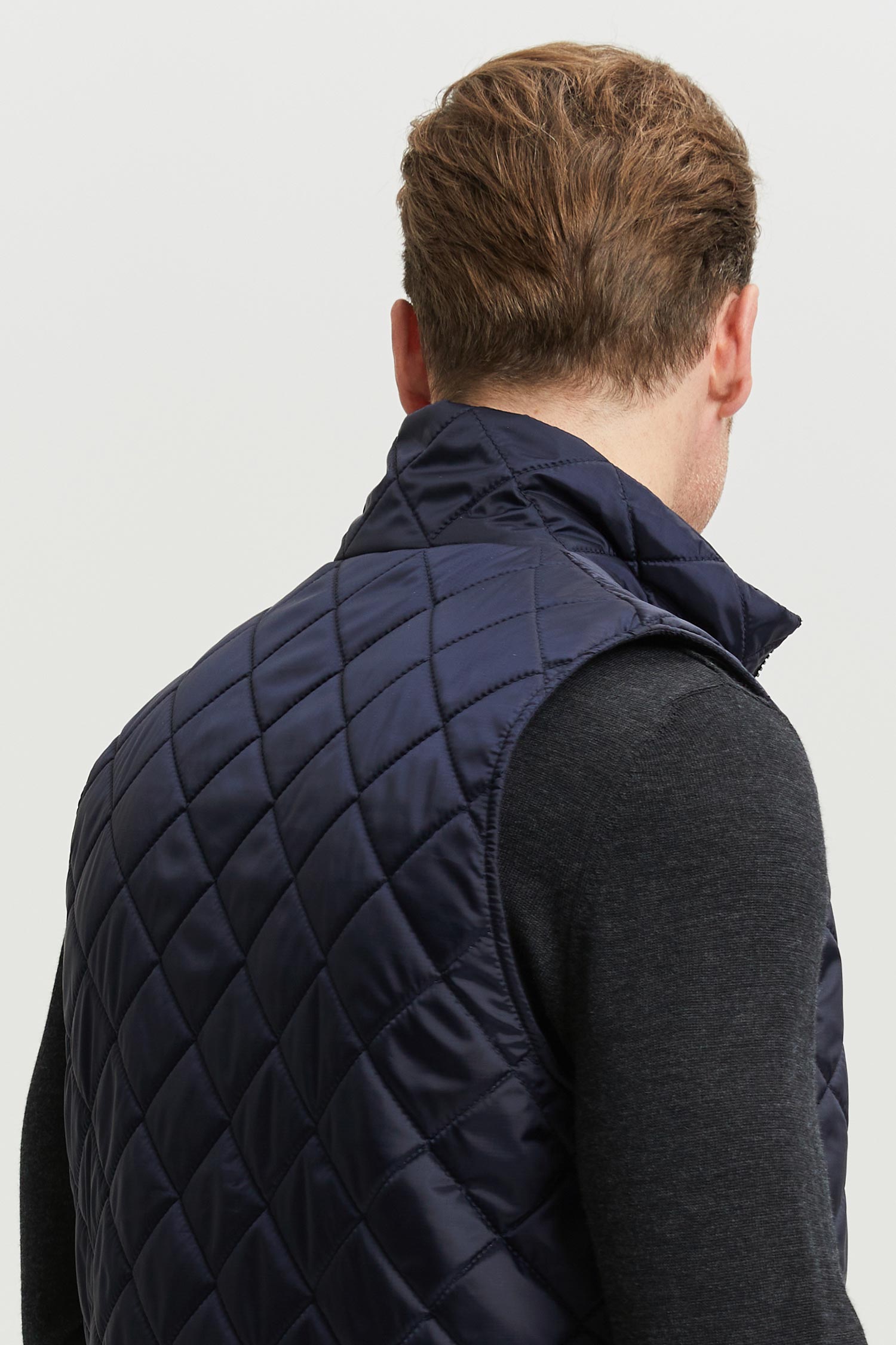 Veikko Water and Wind Repellent Quilted Vest Blue