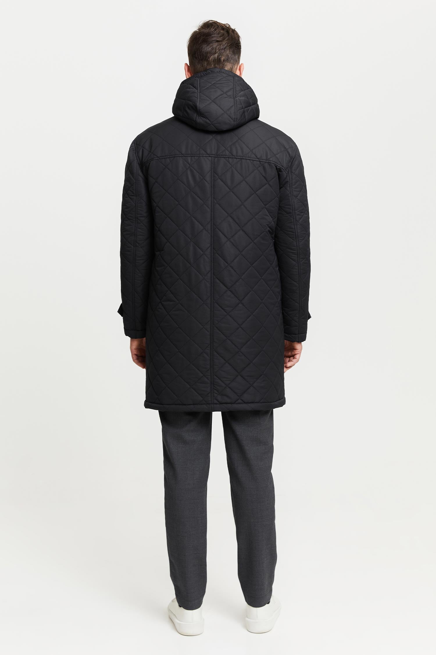 Pekka Water and Wind Repellent Quilted Parka Coat