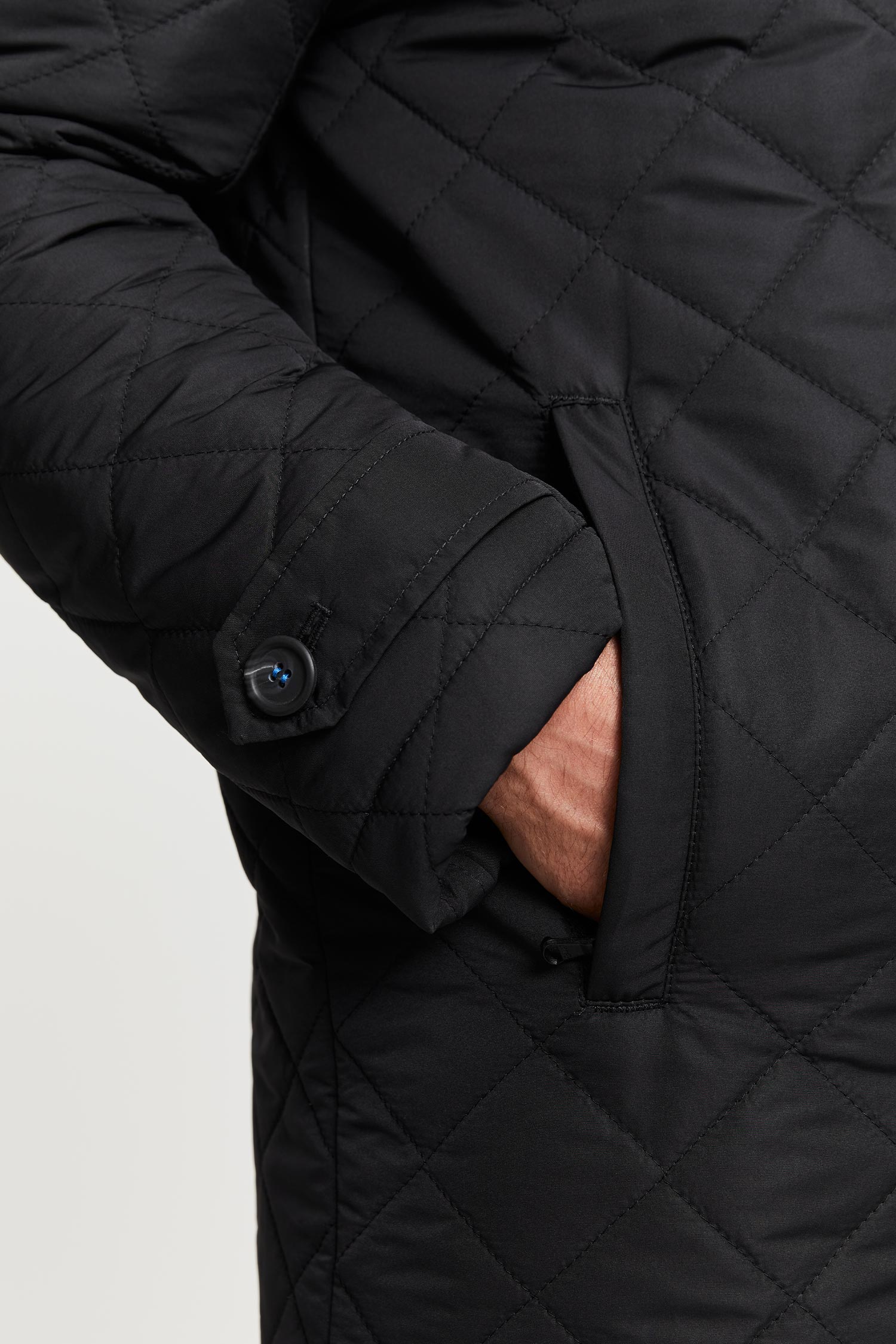 Pekka Water and Wind Repellent Quilted Parka Coat