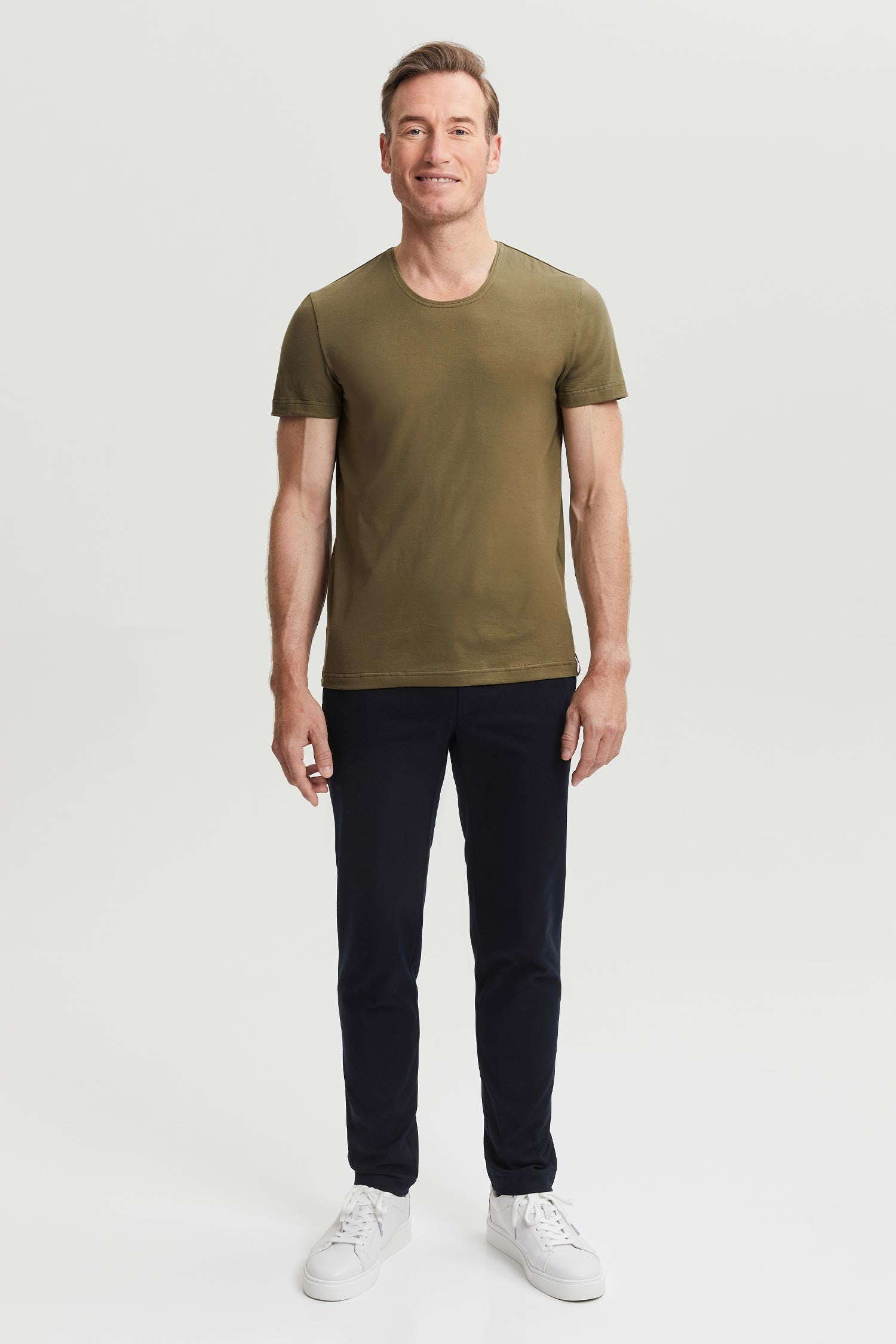 Henri Organic Cotton T-Shirt Khaki