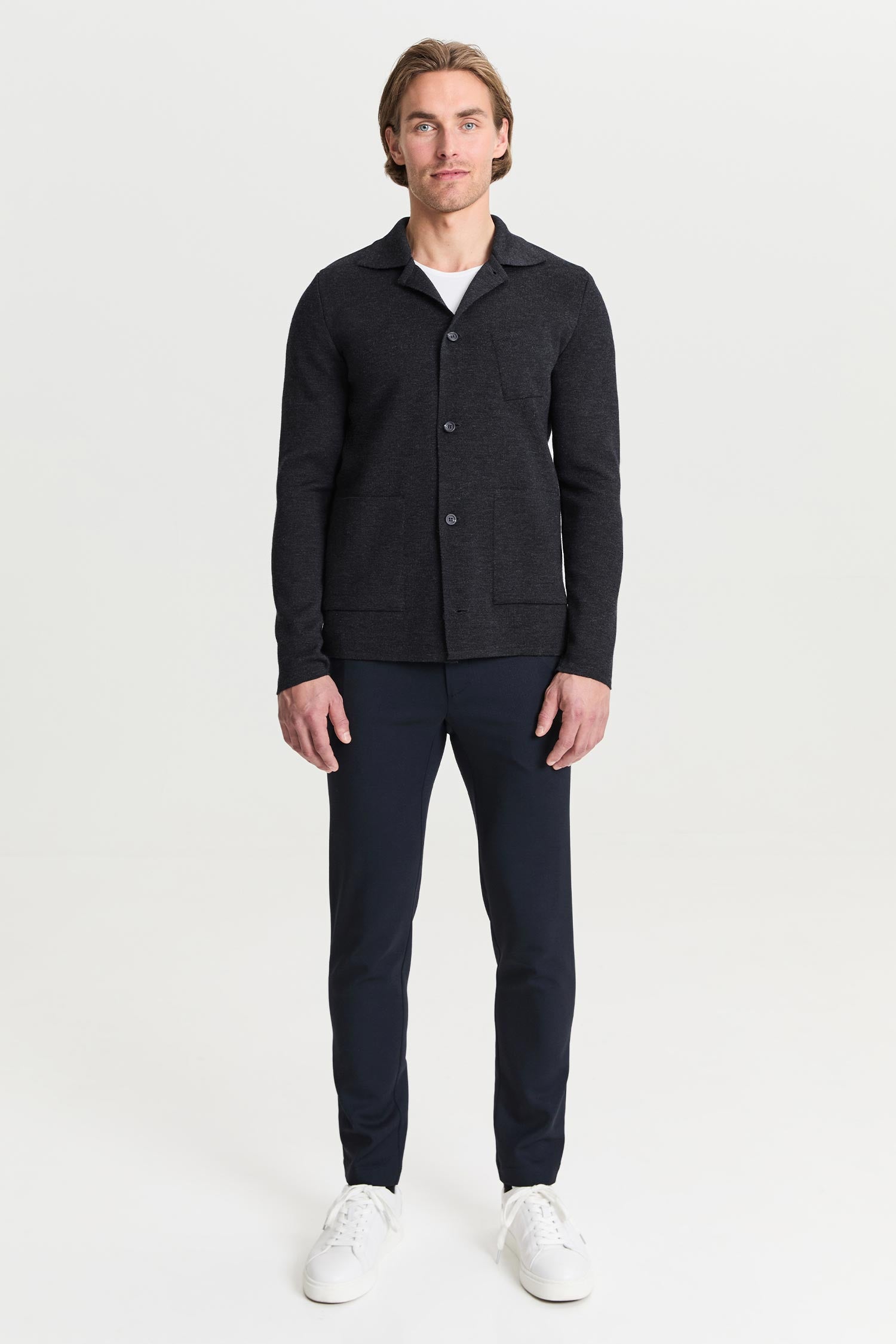 Eetu Merino Knit Overshirt