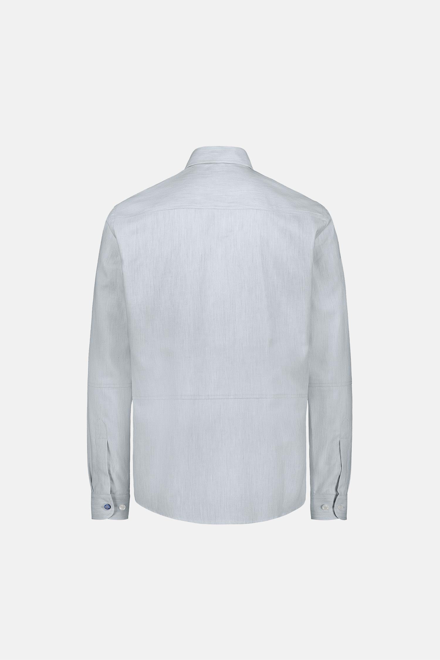 Frenn Alvar sustainable premium quality relaxed fit cotton shirt sky blue